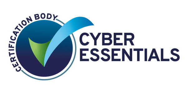 Logo of Cyber Essentials Certification Body.